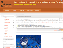 Tablet Screenshot of d-recerca.org